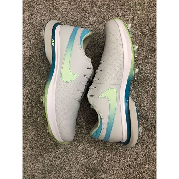 Nike Zoom Victory Tour 3 Golf Shoes Photon Dust/ Grey Volt Men's Size 7.5 - Picture 6 of 7